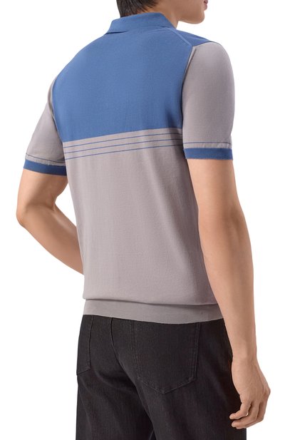 Хлопковое поло KITON, арт. UMK0928, фото 4