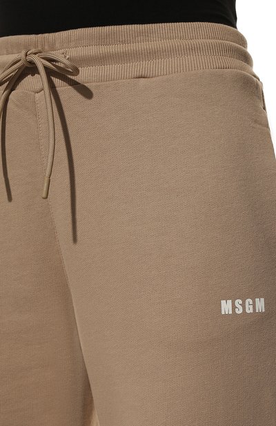 Хлопковые джоггеры MSGM, арт. 3341MDP500 227799, фото 5