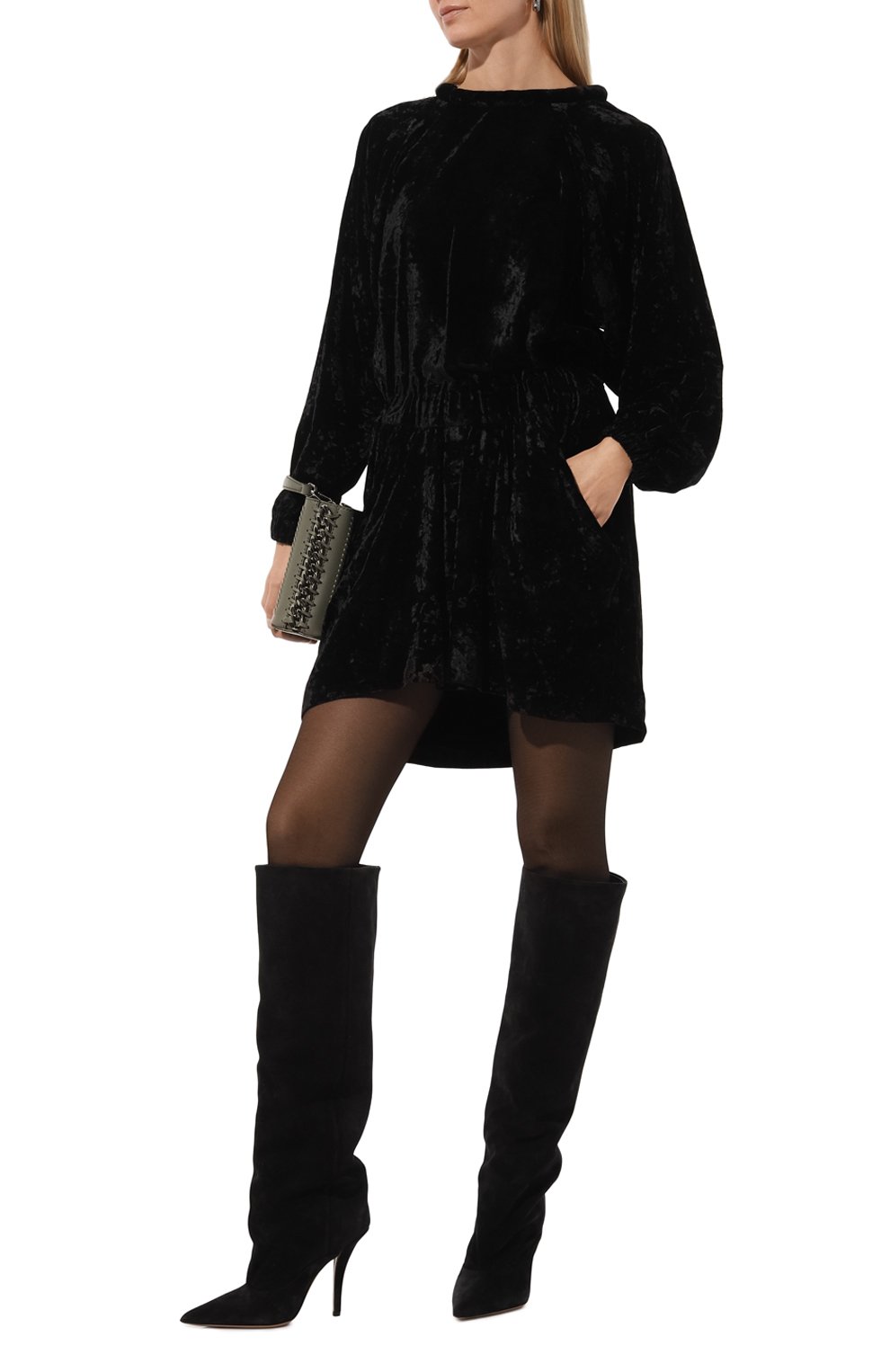 Замшевые сапоги ines 105 PARIS TEXAS, арт. PX1434/XV003, фото 2