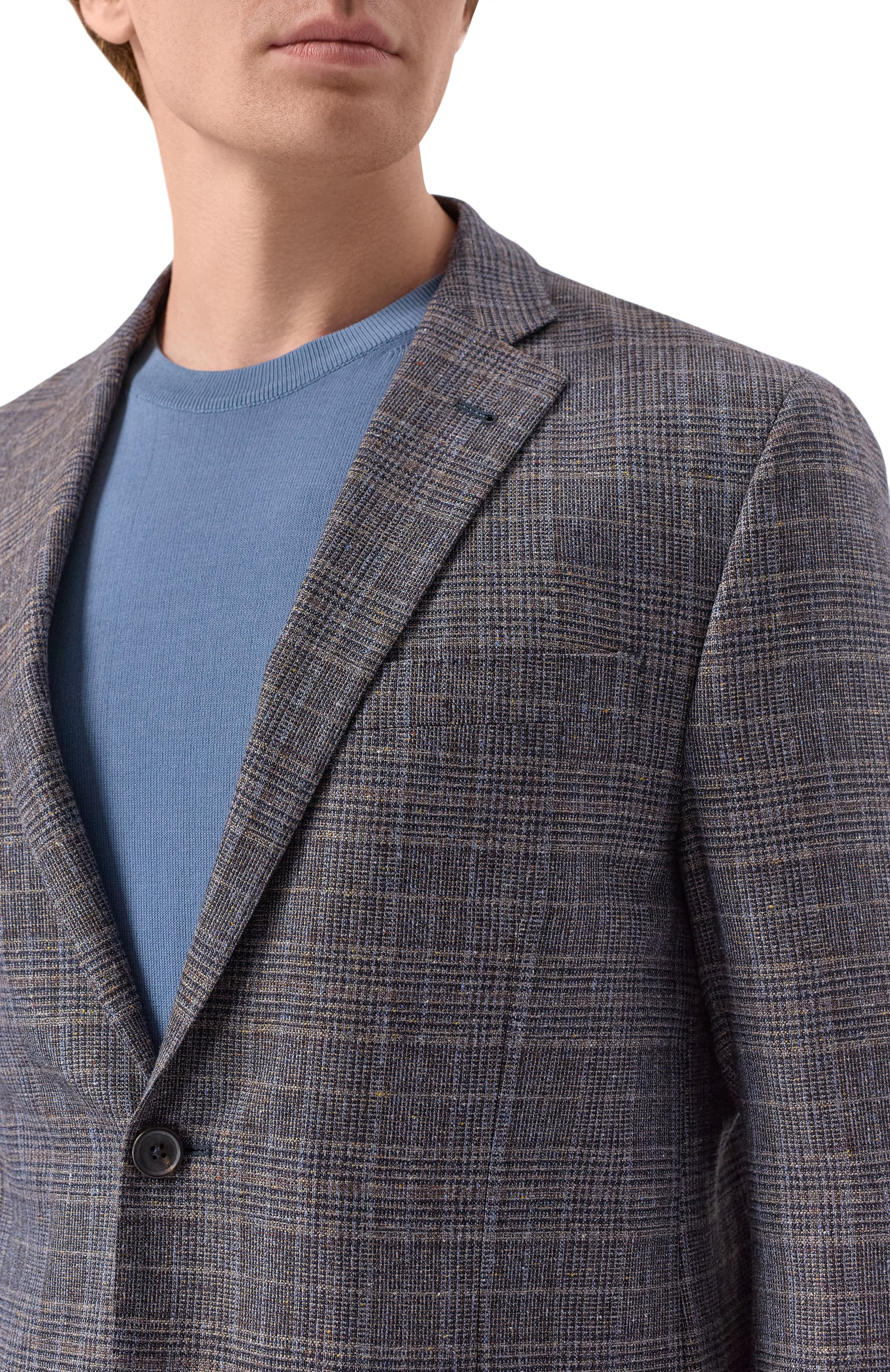 Пиджак из шелка и шерсти CORNELIANI, арт. 27X002/2716215, фото 6