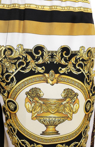 Шелковые шорты VERSACE, арт. A84097/1F00719, фото 5