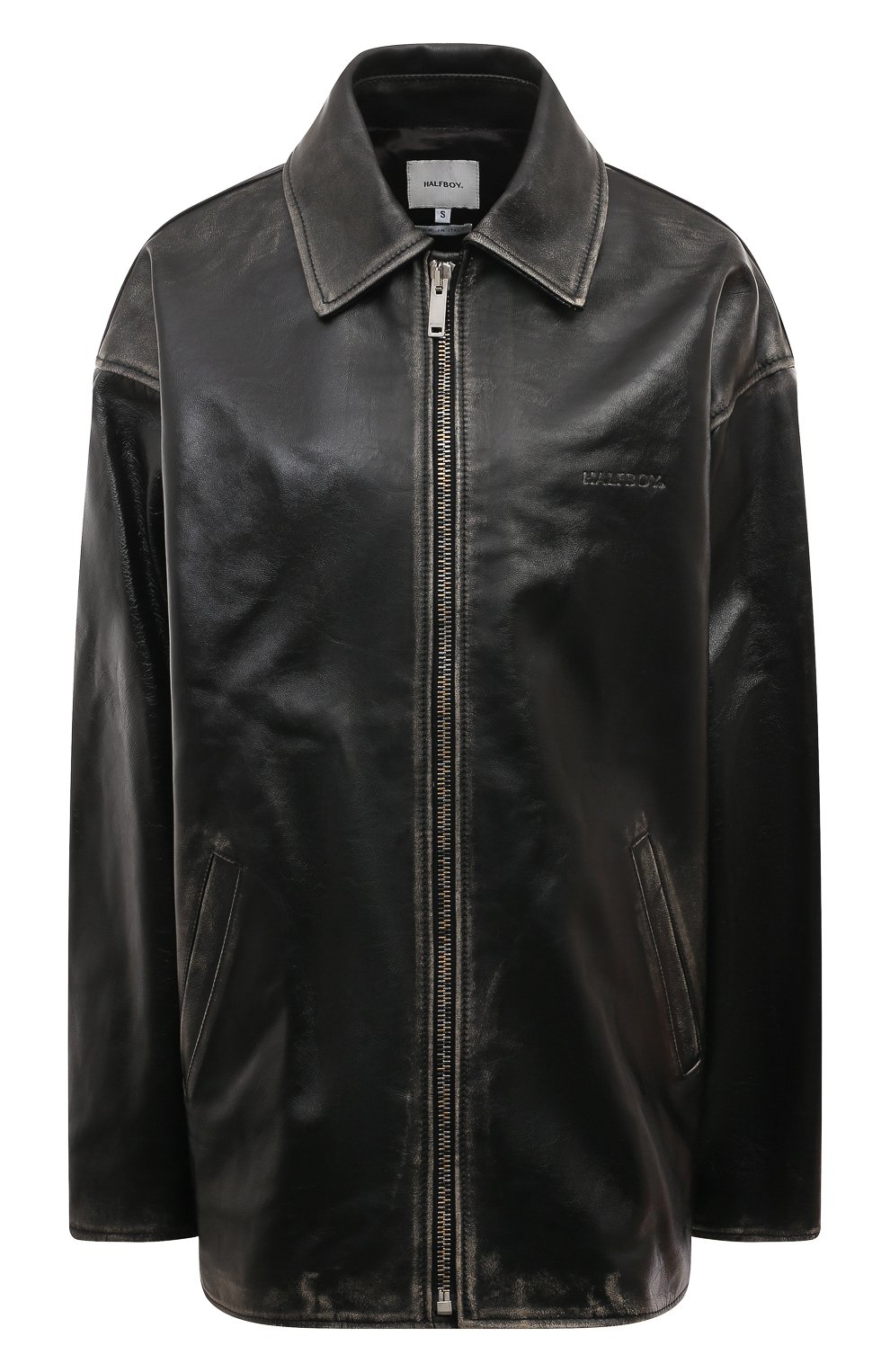 Кожаная куртка HALFBOY, арт. HSS241WLJK069, фото 1