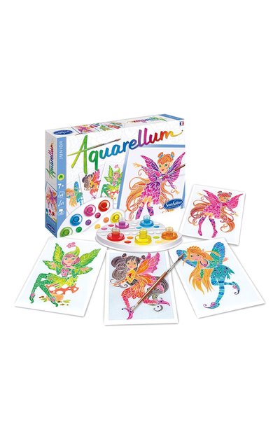 Акварельная раскраска нимфы SENTOSPHERE, арт. 677