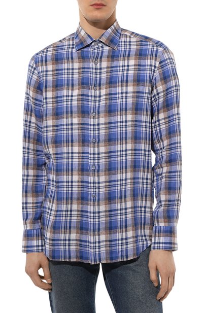 Льняная рубашка STEFANO RICCI, арт. MC003685/LX2515, фото 3