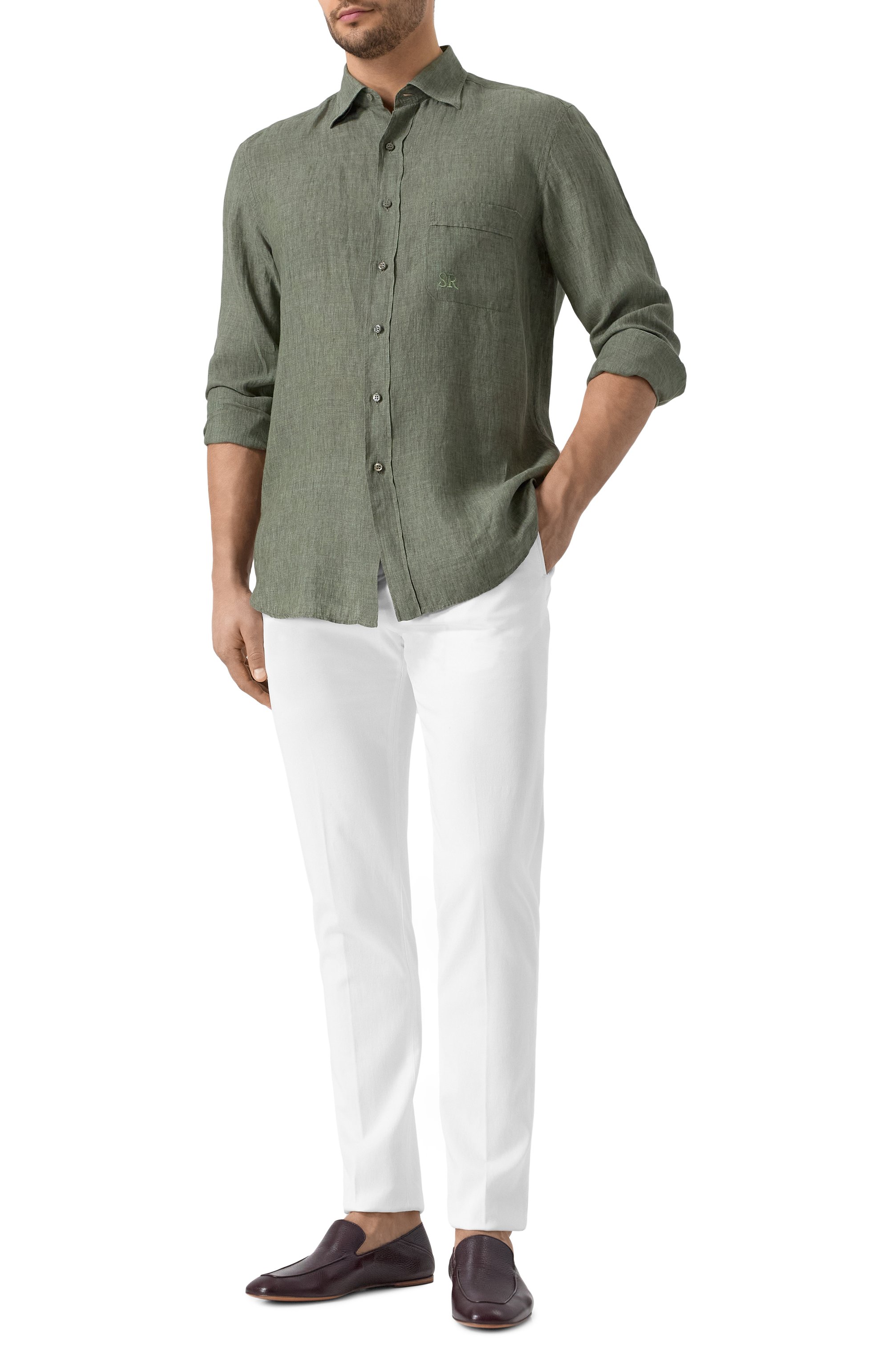 Кожаные лоферы BARRETT, арт. 221U032.17, фото 2