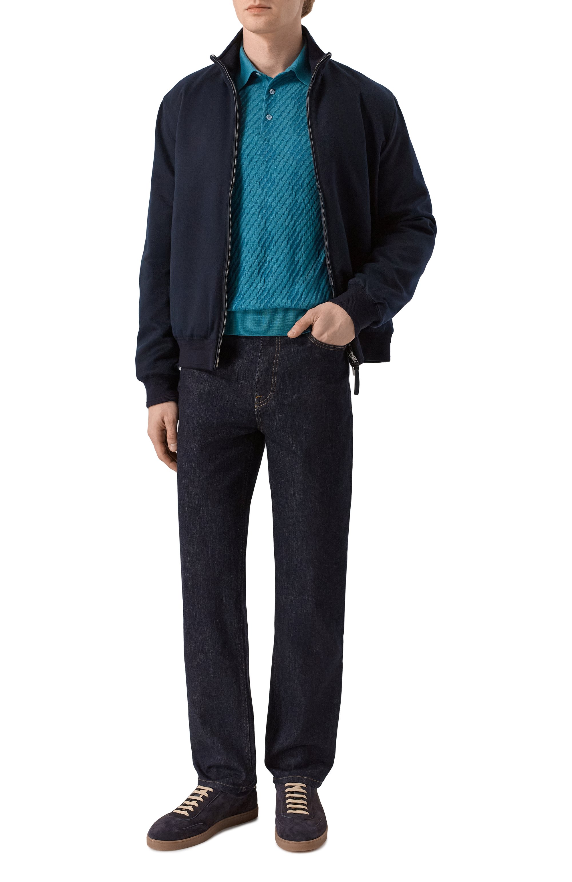 Поло из кашемира и шелка STEFANO RICCI, арт. K808099P03/F25476, фото 2