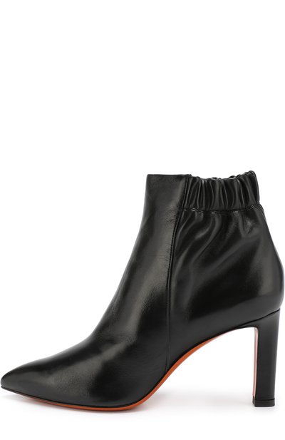 Кожаные ботильоны на шпильке SANTONI, арт. WTKK57480HI2GSCKN01, фото 3