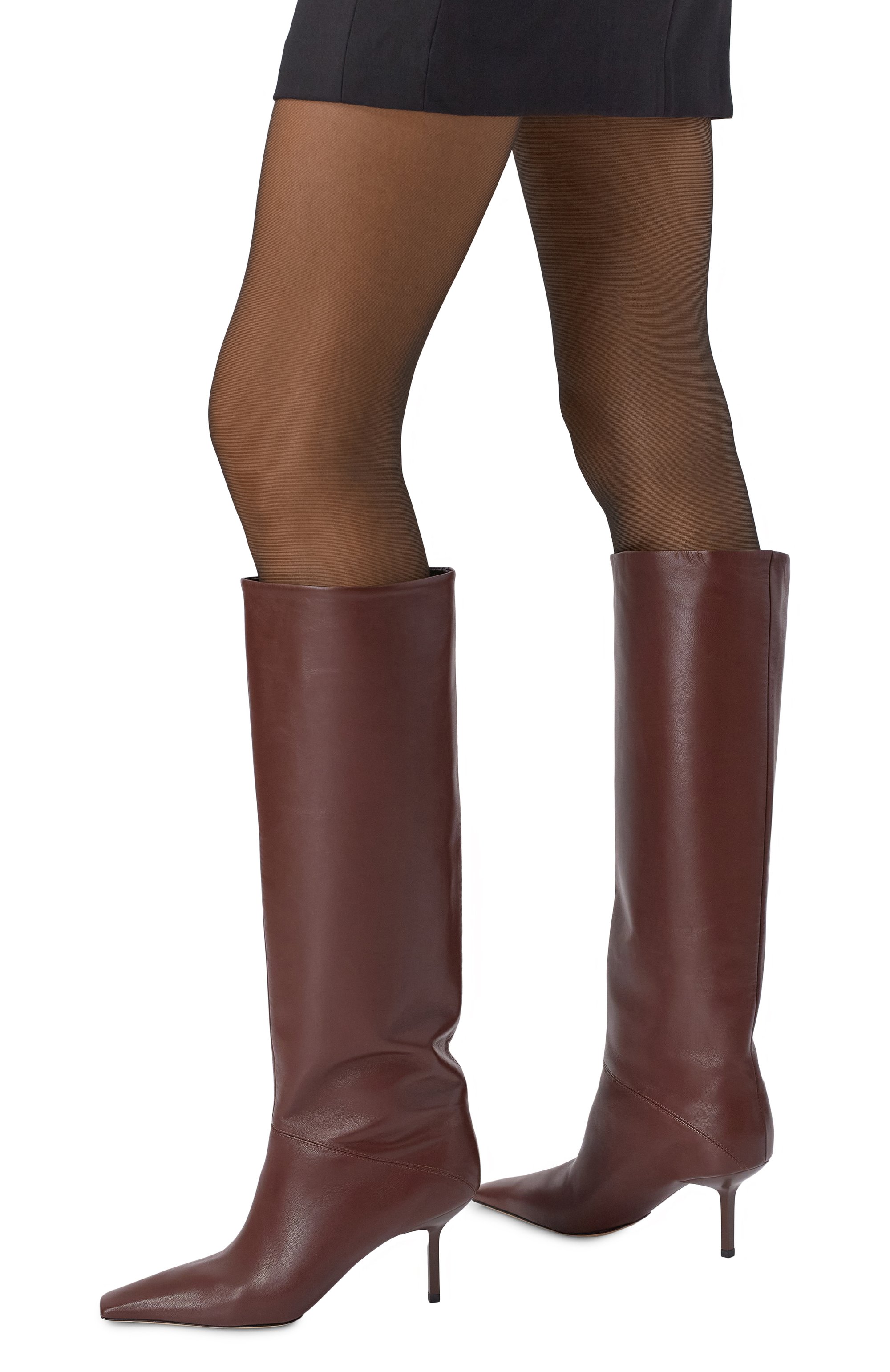 Кожаные сапоги orsola 75 ARMARIUM темно-коричневого цвета по цене 151000 руб., арт. ARMFWSC12/NA04, фото 2 Кожаные сапоги orsola 75 ARMARIUM, арт. ARMFWSC12/NA04, фото 2