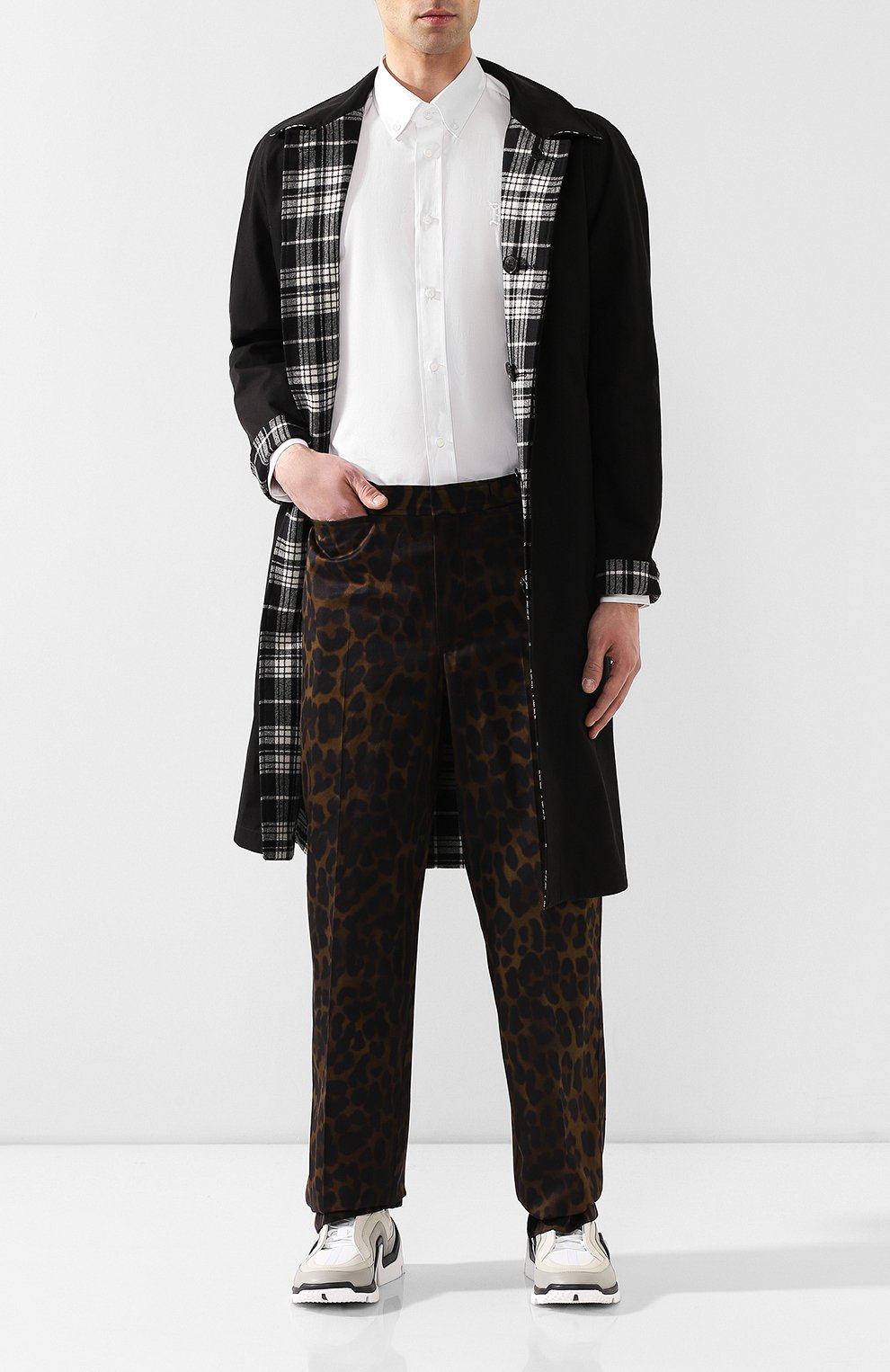 Хлопковые брюки BURBERRY, арт. 4557918, фото 2