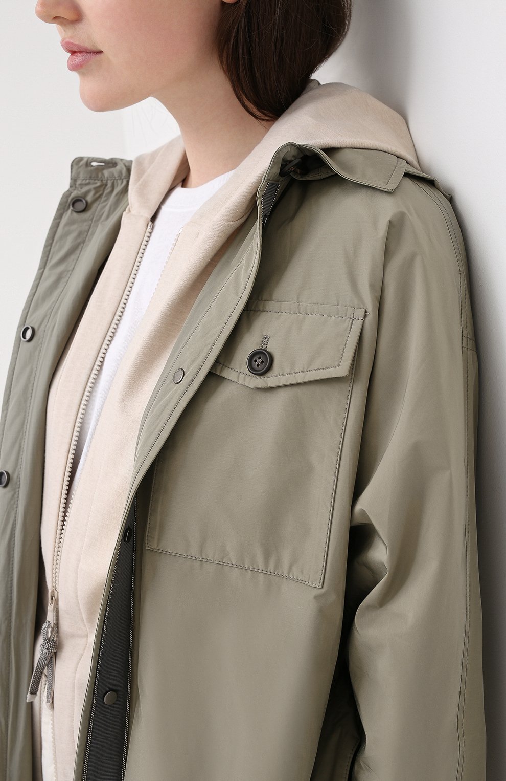 Плащ BRUNELLO CUCINELLI, арт. MB5749510P, фото 5