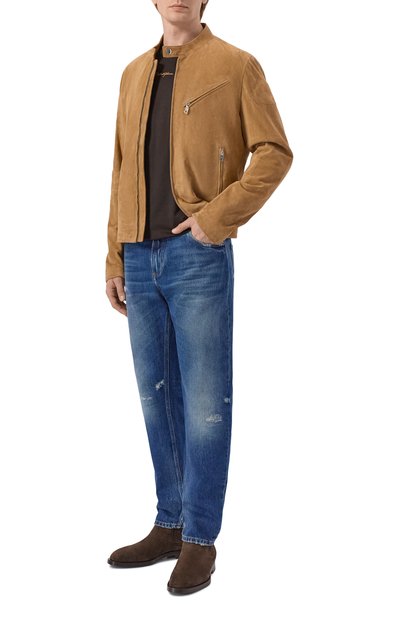 Джинсы loose DOLCE & GABBANA, арт. GYJDAD/G80K1, фото 2