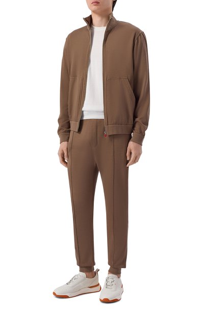 Мужской толстовка из хлопка и шелка KITON, арт. UMK0888