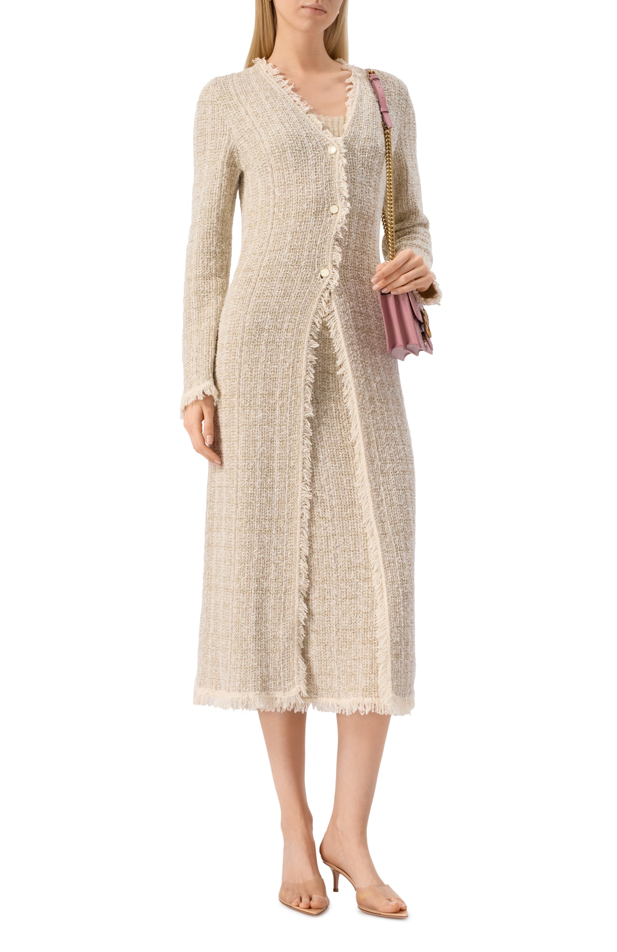 Кардиган из хлопка и вискозы TWINSET, арт. 251TP3560, фото 2