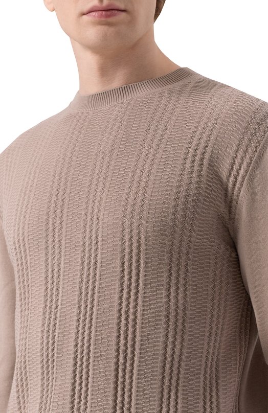 Джемпер Canali C1172/MK02463 Бежевый  C1172/MK02463 Фото 5