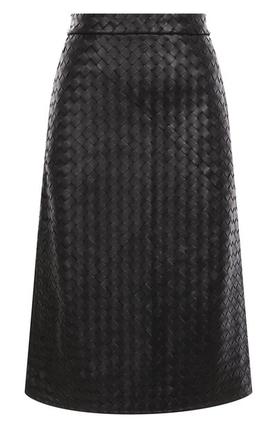 Женская кожаная юбка BOTTEGA VENETA, арт. 826521/V2JG0