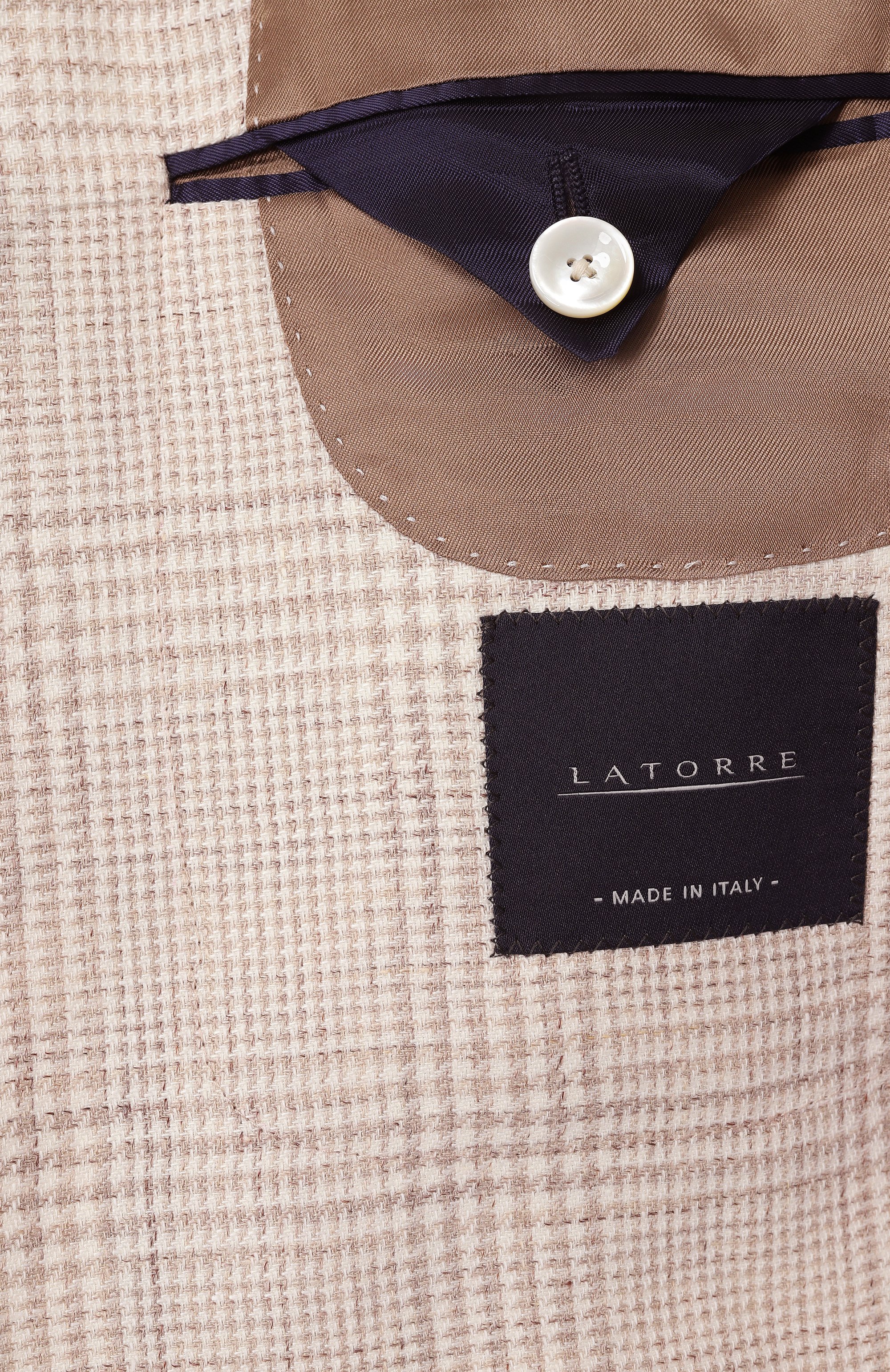 Пиджак изо льна и шерсти SARTORIA LATORRE, арт. EF74/QH0303, фото 9