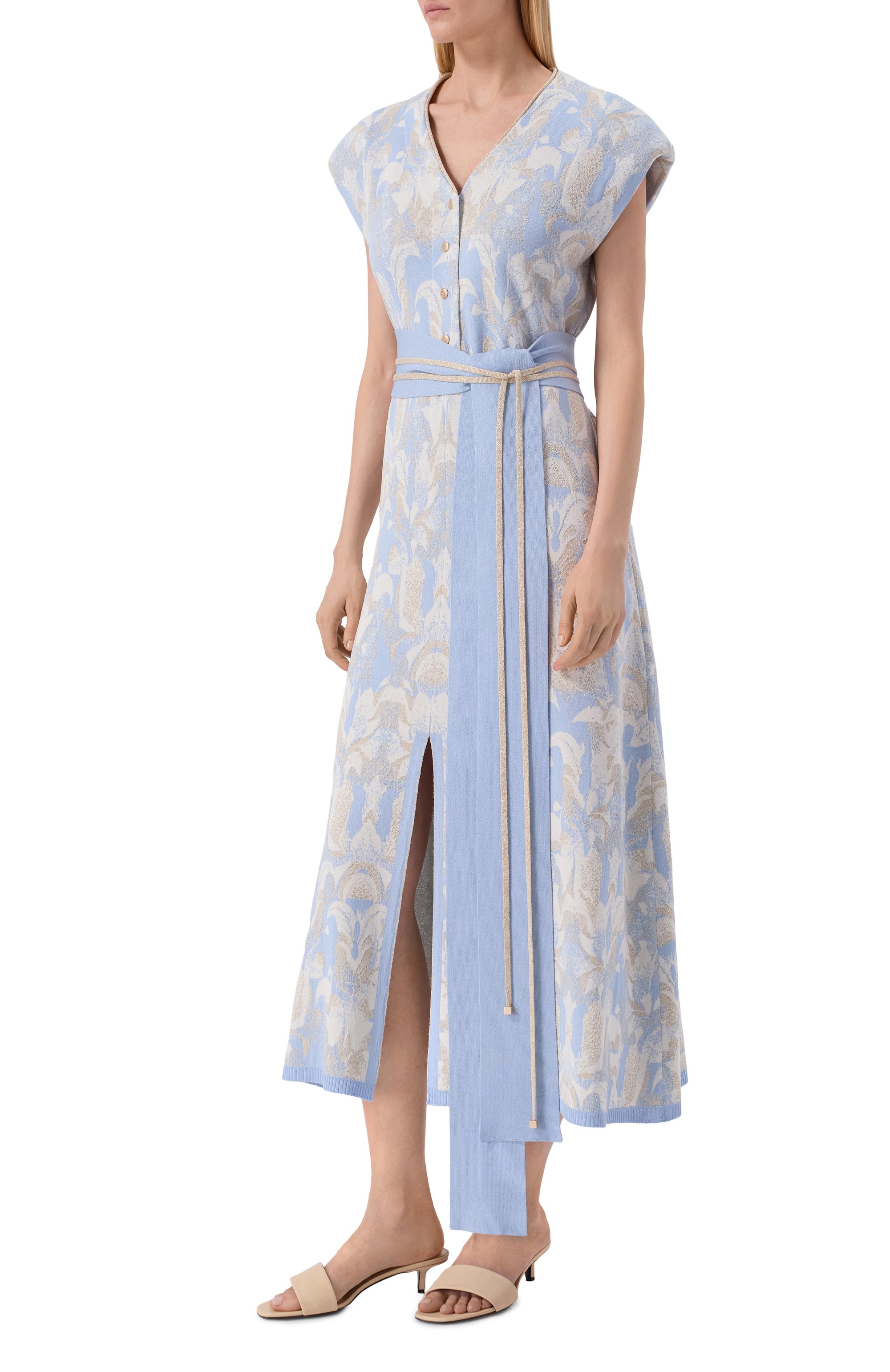 Плать е из шелка и вискозы FREEAGE, арт. S26.DR183M.6079.401, фото 3