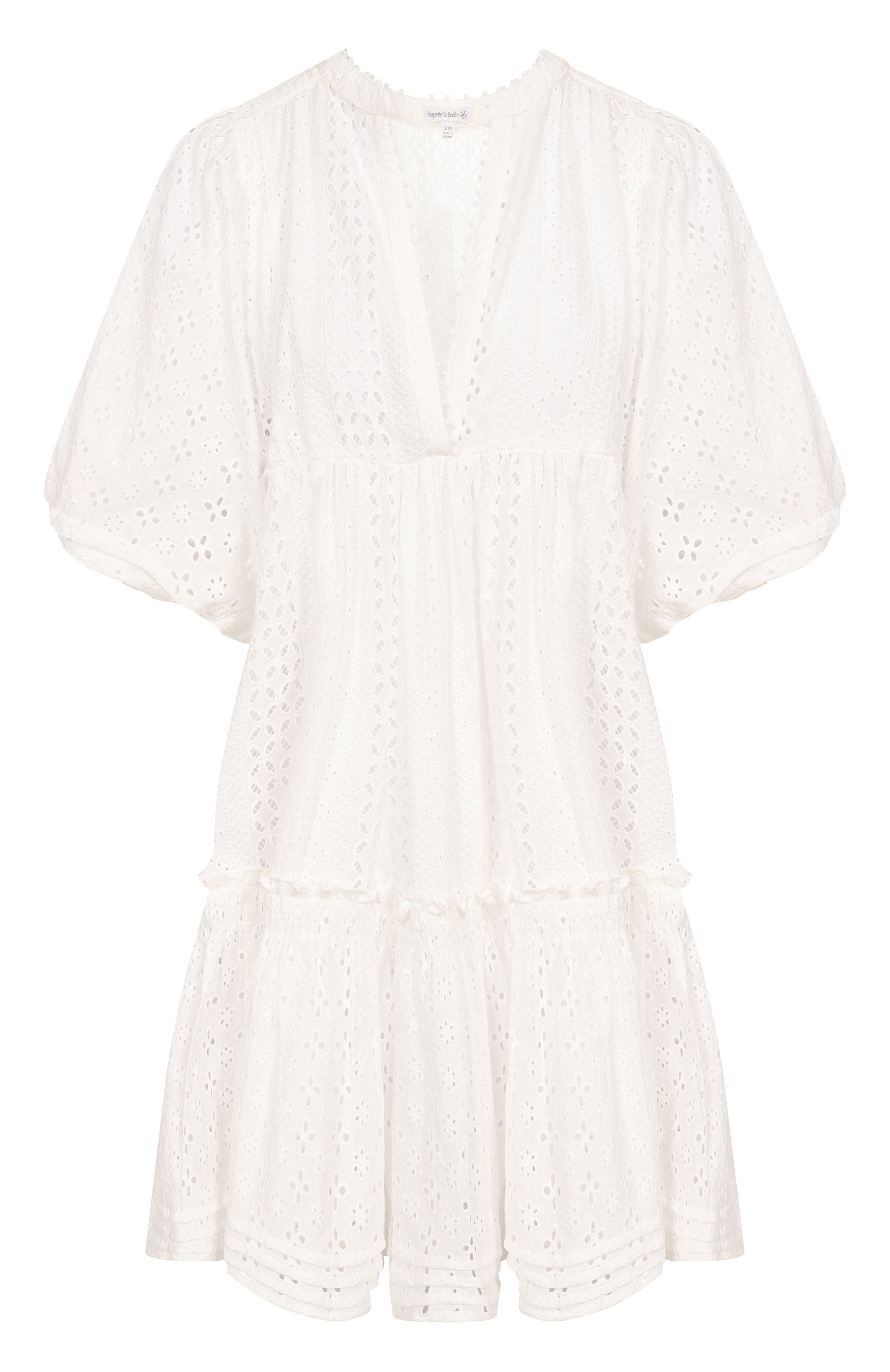 Хлопковое платье POUPETTE ST BARTH, арт. W4RR25N0WIN, фото 1