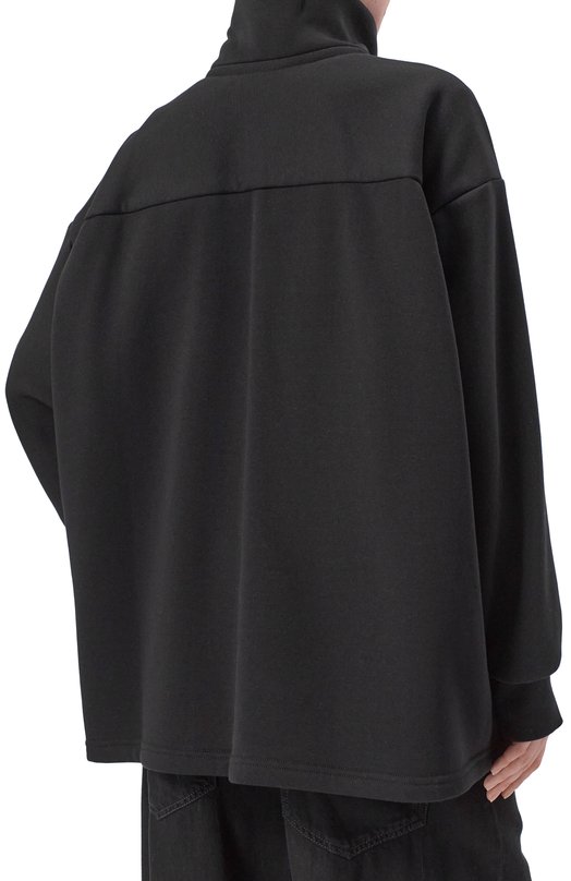 Хлопковый свитшот Darkpark WJE10/FAC122 Чёрный  WJE10/FAC122 Фото 4