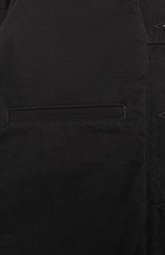 Женская джинсовая куртка BALENCIAGA черного цвета, арт. 818521/TRWA8 | Фото 7 (Материал внешний: Хлопок, Деним; Рук�ава: Длинные; Длина (верхняя одежда): Короткие; Кросс-КТ: Куртка, Деним, Легкие; Стили: Гранж; Автоматизация ТО: Проставлено; Автоматизация состава: Проставлено)