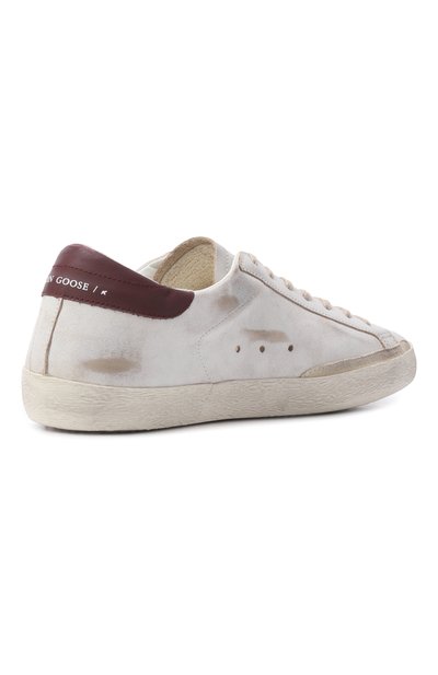 Кожаные кеды super-star GOLDEN GOOSE DELUXE BRAND белого цвета по цене 72650 руб., арт. GMF00101.F008114, фото 4 Кожаные кеды super-star GOLDEN GOOSE DELUXE BRAND, арт. GMF00101.F008114, фото 4