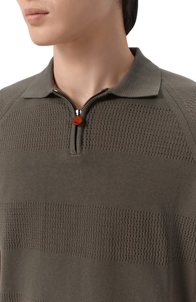 Хлопковое поло KITON, арт. UMK0908, фото 5