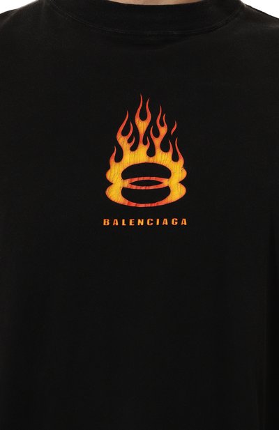 Хлопковый лонгслив BALENCIAGA, арт. 796917/TQVW6, фото 5