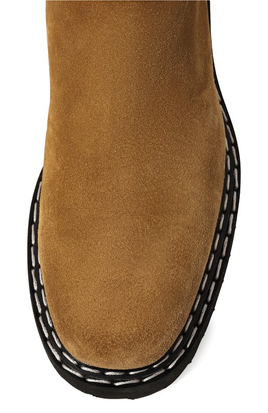 Замшевые сапоги Officine Creative Бежевый, фото 6