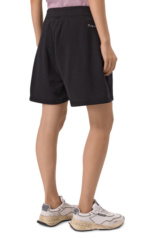 Хлопковые шорты Dsquared2 S72MU0529/S25462 Чёрный  S72MU0529/S25462 Фото 4