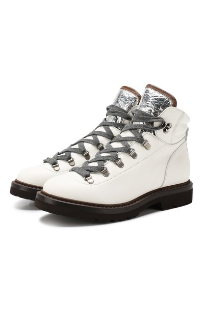 Кожаные ботинки BRUNELLO CUCINELLI, арт. MZILG1614, фото 1