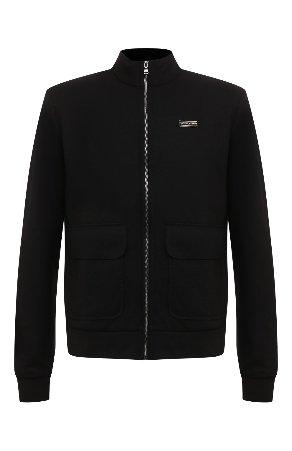 Толстовка из хлопка и шерсти WHO_AM, арт. MC1-P249-BLK/KHAKI, фото 1