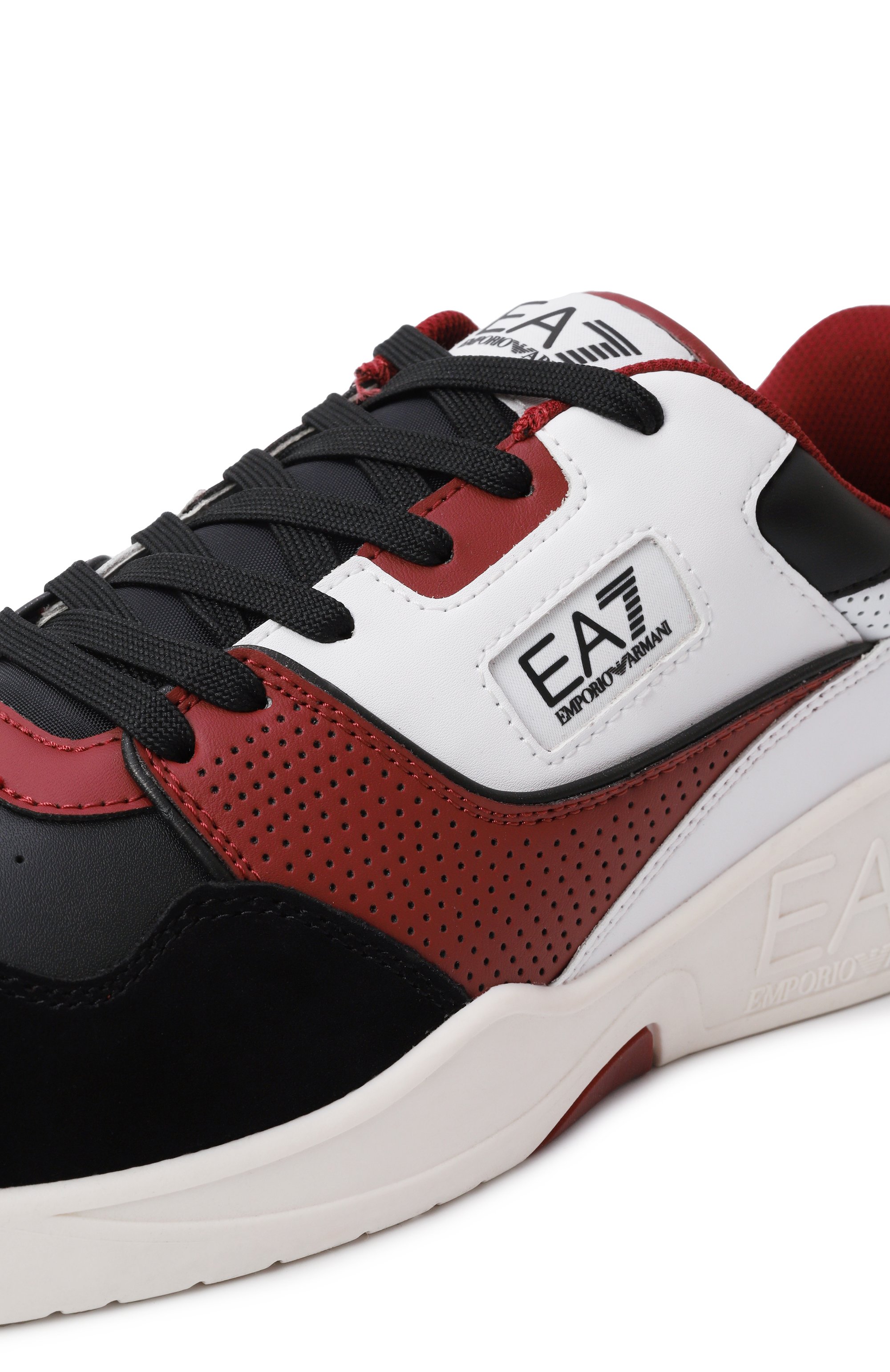 Кожаные кеды EA7, арт. X8X187/XK402, фото 7