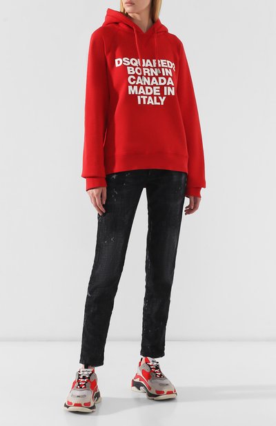 Хлопковое худи DSQUARED2, арт. S75GU0220/S25030, фото 2
