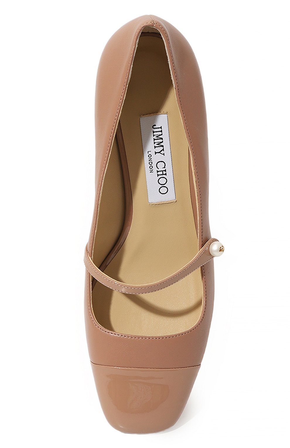 Кожаные туфли elisa 45 JIMMY CHOO, арт. ELISA 45/PTZ, фото 6