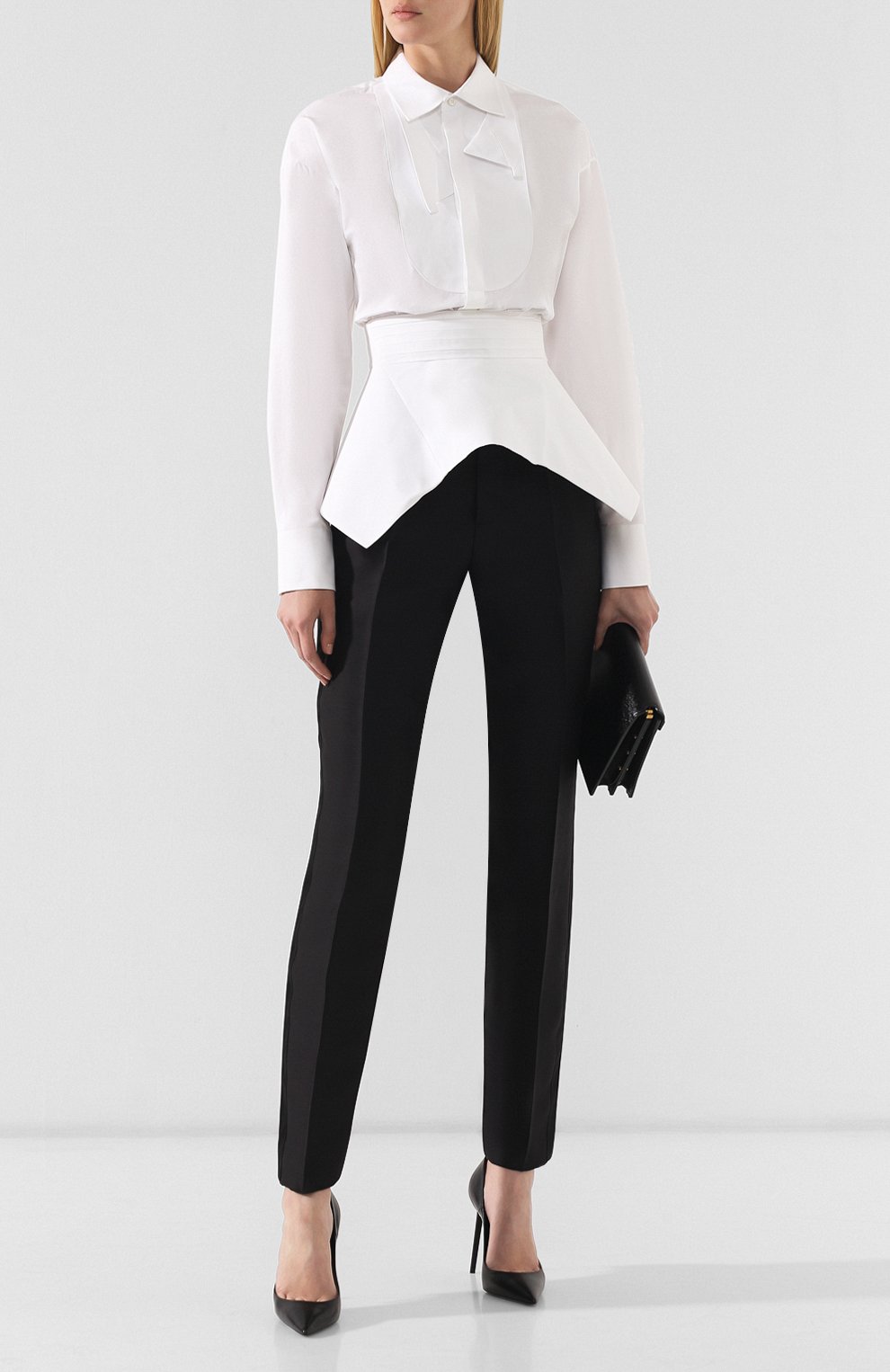 Брюки из смеси шерсти и шелка DSQUARED2, арт. S75KA0996/S42996, фото 2