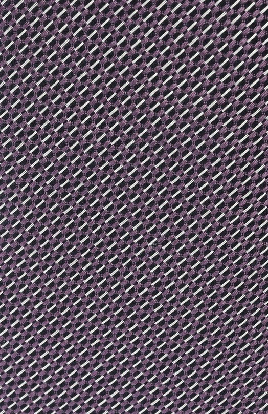 Шелковый галстук Brioni O61D00-PC465 Фиолетовый  O61D00-PC465 Фото 4