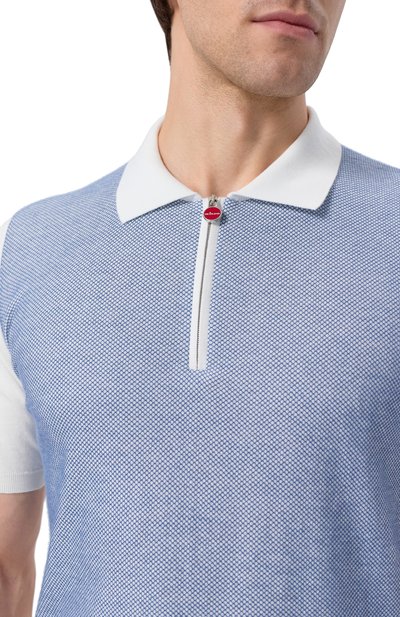 Хлопковое поло KITON, арт. UMK0931, фото 5