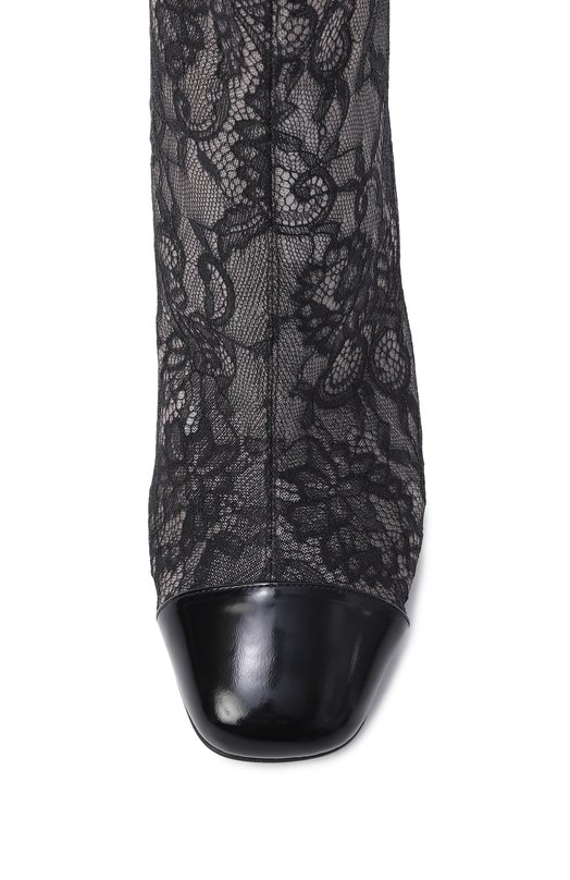 Комбинированные ботильоны Jimmy Choo KISUCRYSTALAB45DYJ Чёрный  KISUCRYSTALAB45DYJ Фото 6