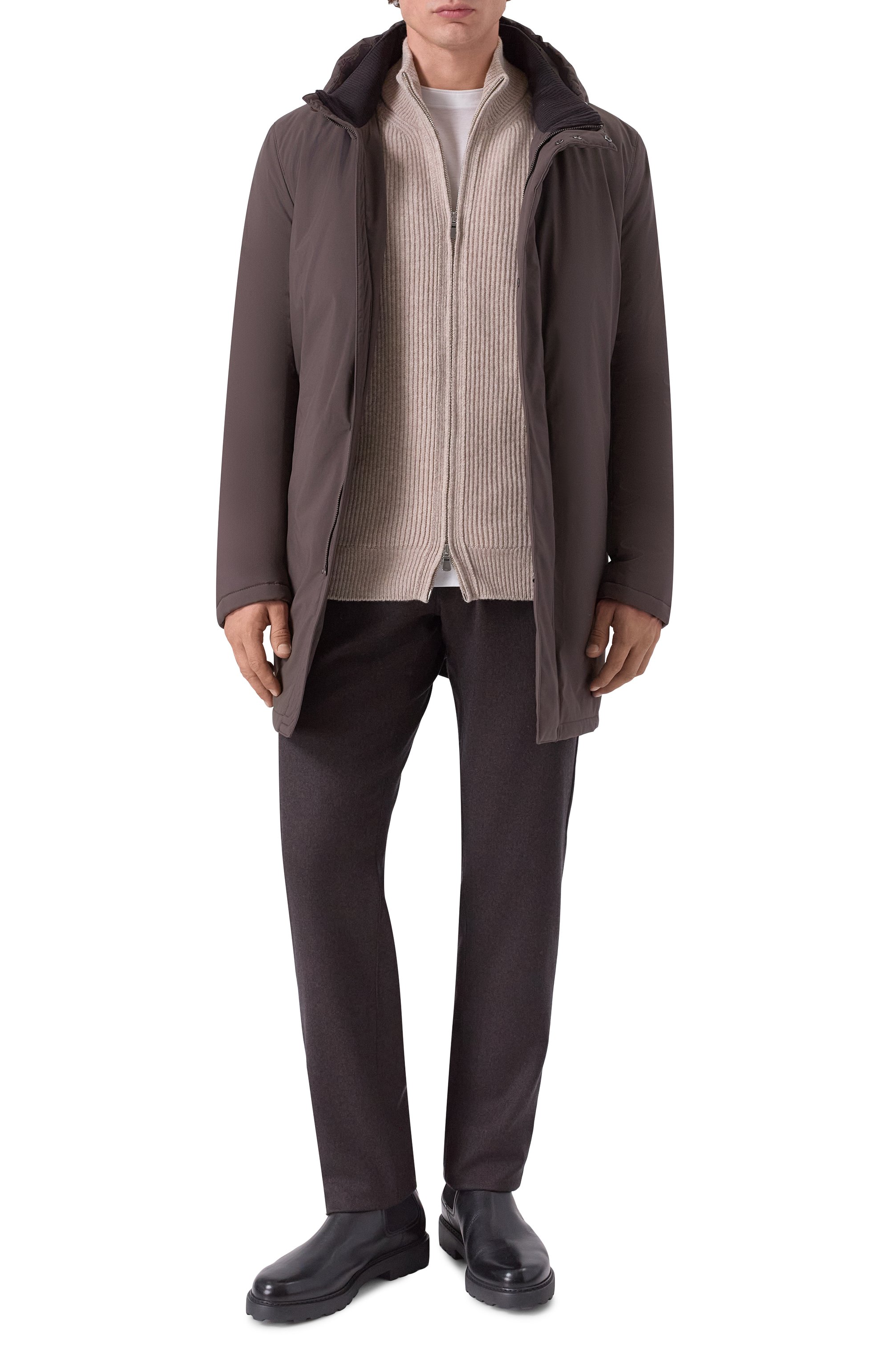 Утепленная парка ANDREA CAMPAGNA, арт. M0D.ASIAG0/VIN, фото 2