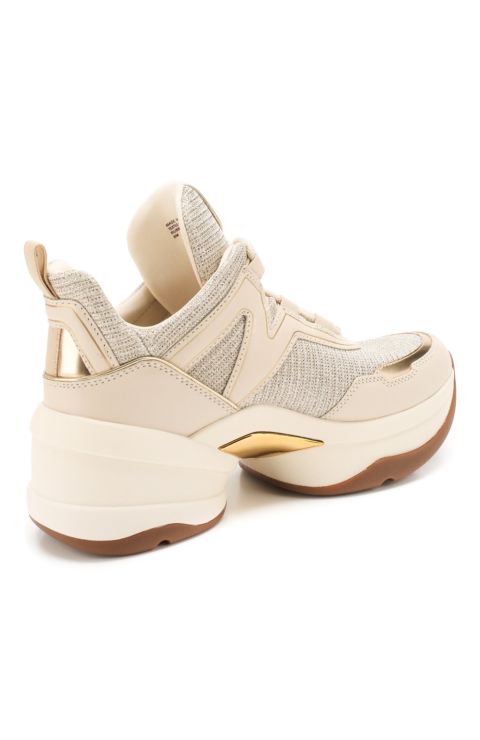 Текстильные кроссовки olympia MICHAEL MICHAEL KORS, арт. 43R00LFS5D, фото 4