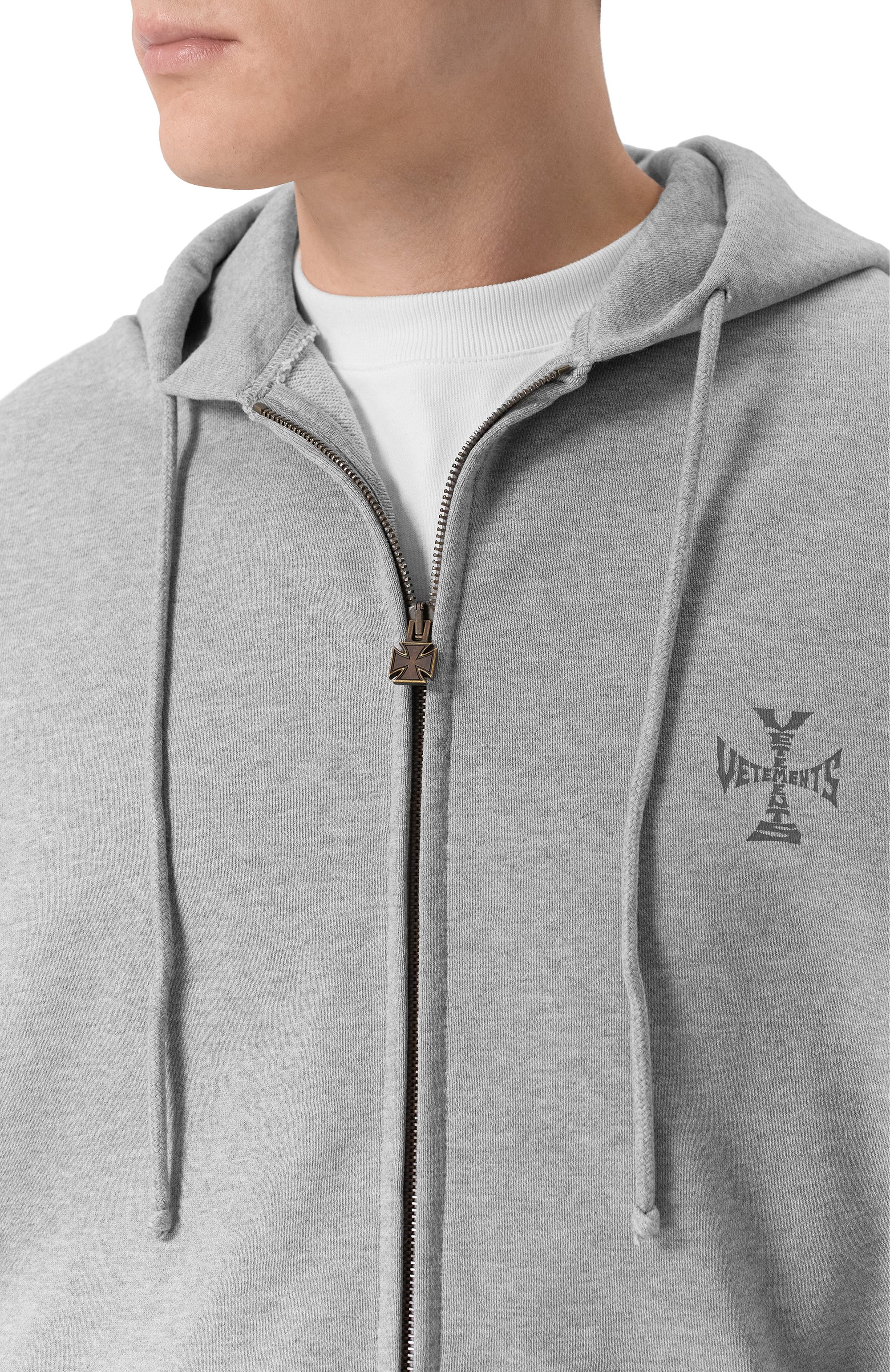 Хлопков ая толстовка VETEMENTS, арт. ME76ZU180G/1302 M0LLET0N, фото 6