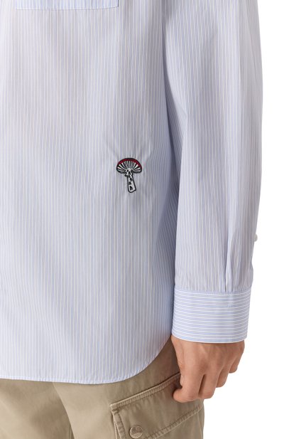 Хлопковая рубашка BOTTEGA VENETA, арт. 836029/V5PK0, фото 5