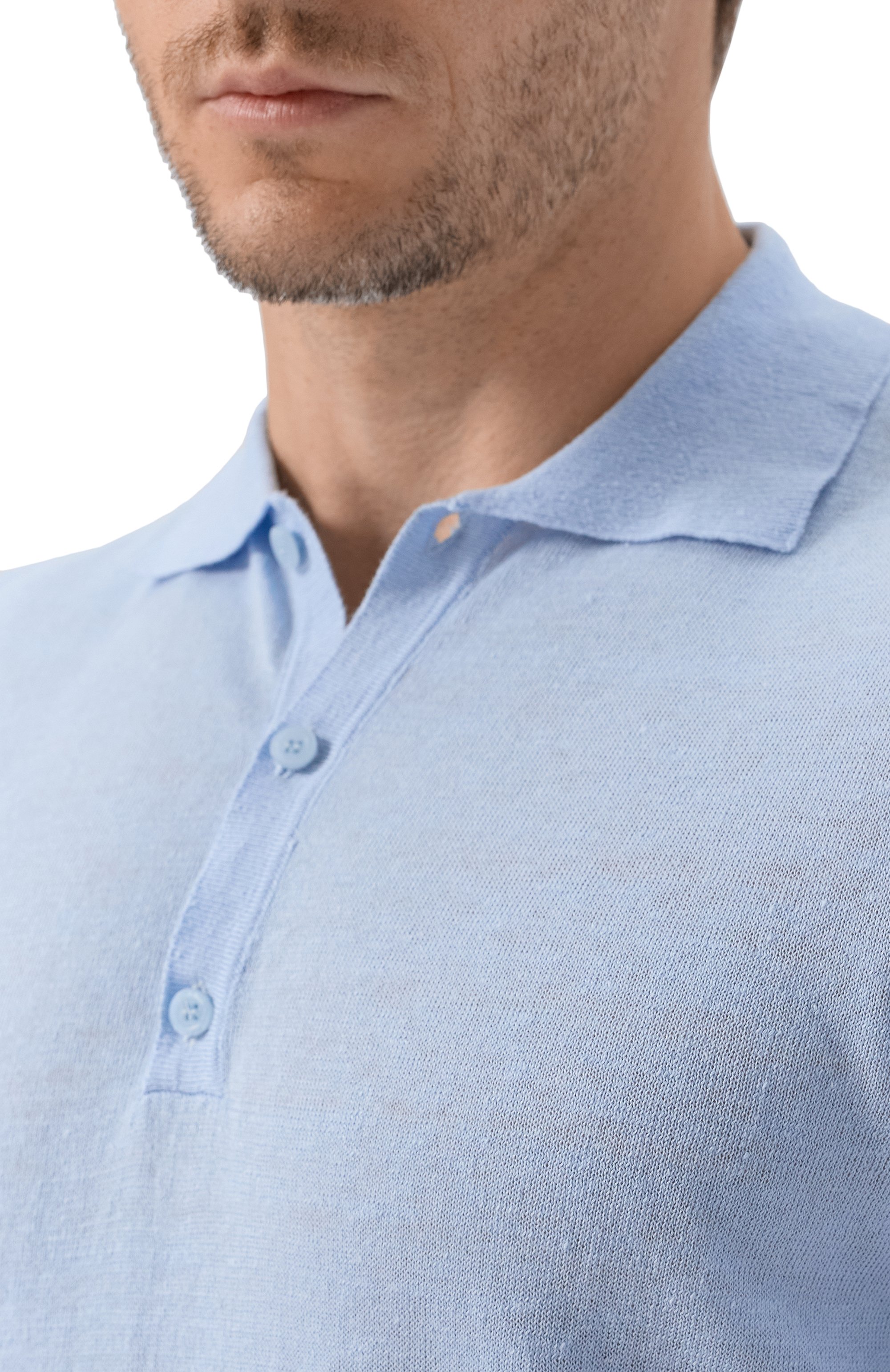 Поло изо льна и хлопка INLINUM, арт. PUTRI/SINAI, фото 5