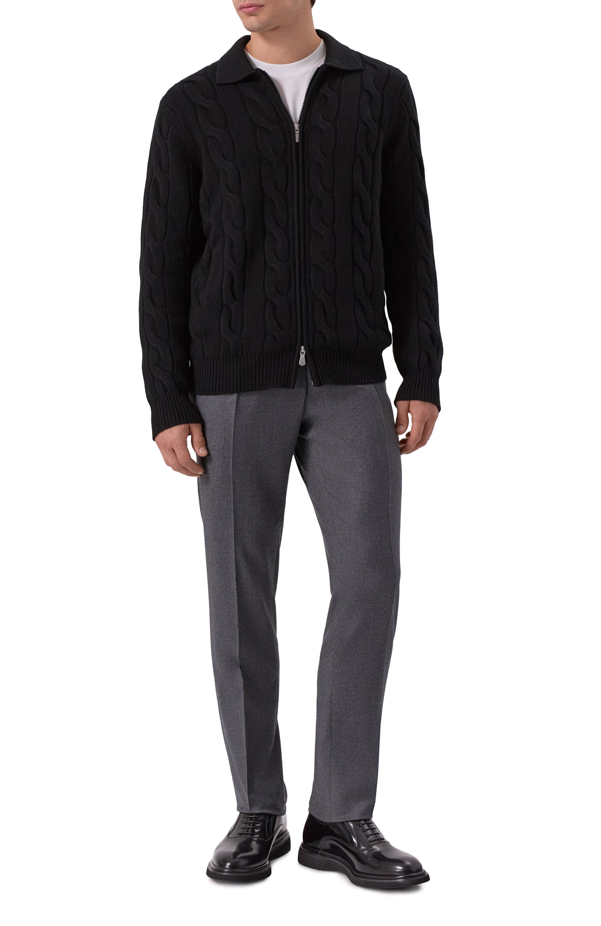 Кардиган из шерсти и кашемира GRAN SASSO, арт. 13180/19652, фото 2