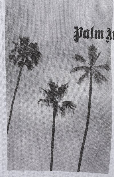 Хлопковый свитшот PALM ANGELS, арт. PWBA017S21FLE0064410, фото 5
