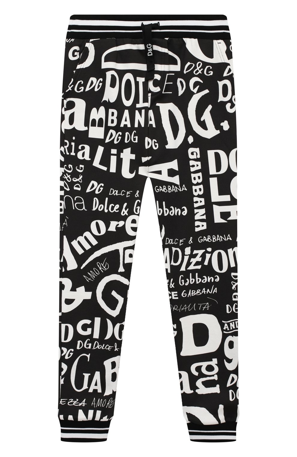 Хлопковые джоггеры DOLCE & GABBANA, арт. L4JPR7/HS7D7/8-14, фото 1