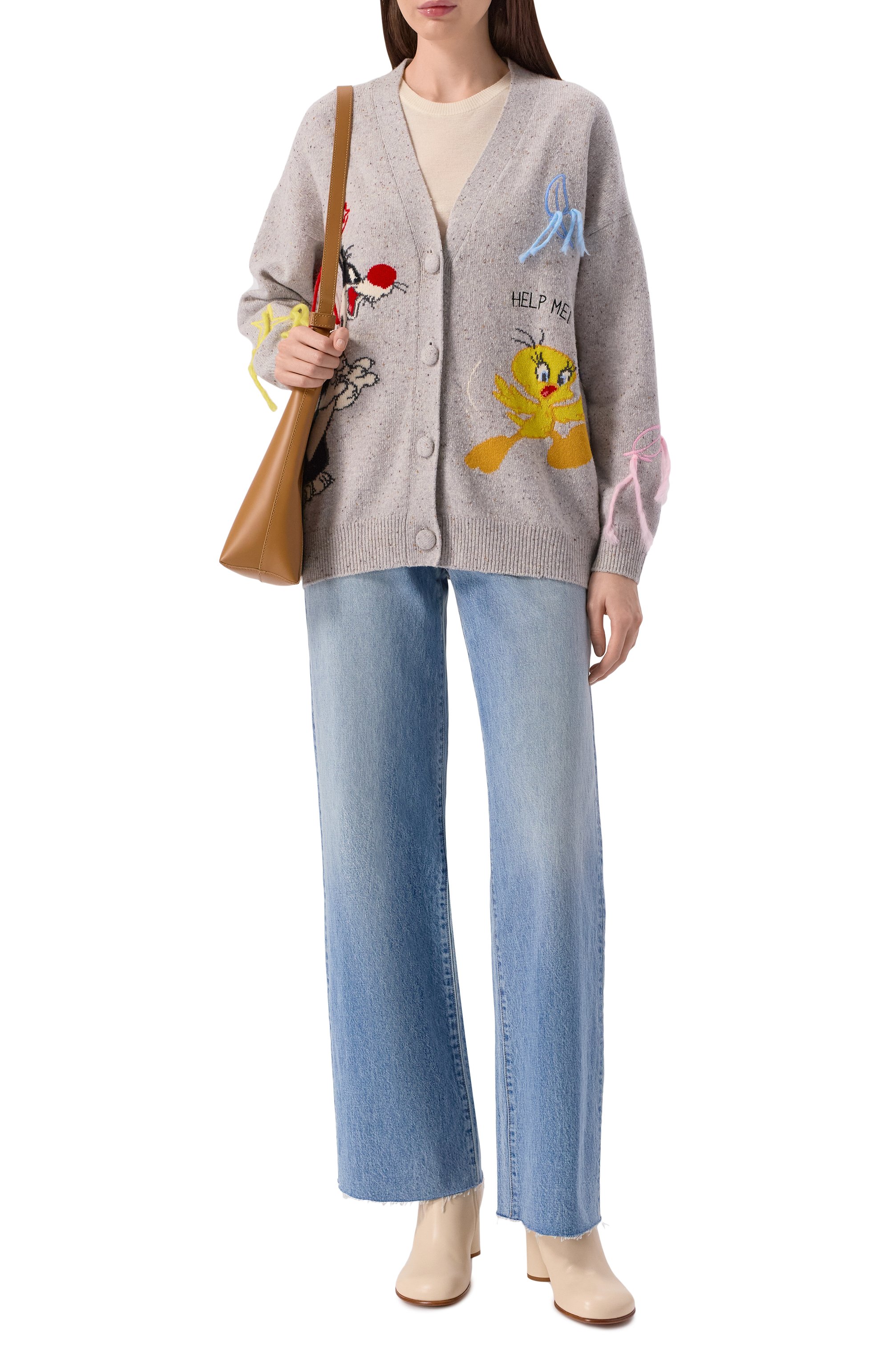 Шерстяной кардиган MC2 SAINT BARTH, арт. SASI002-00444I/SASI D0NEGAL, фото 2