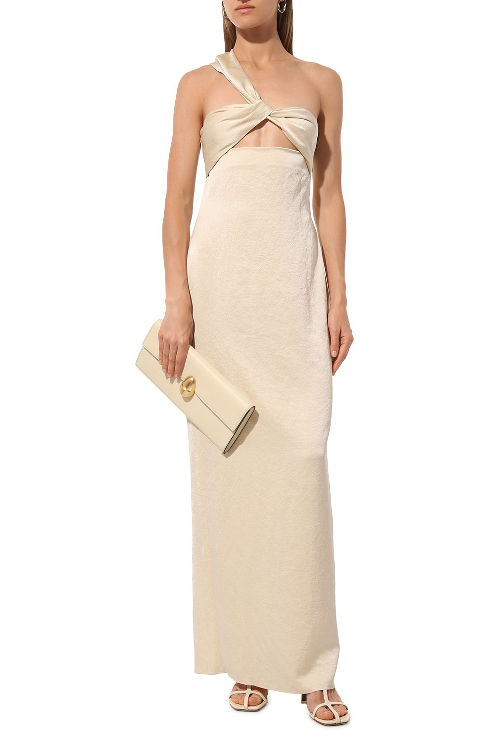Платье NANUSHKA кремового цвета по цене 83350 руб., арт. NW24RSDR02471, фото 2 Платье NANUSHKA, арт. NW24RSDR02471, фото 2