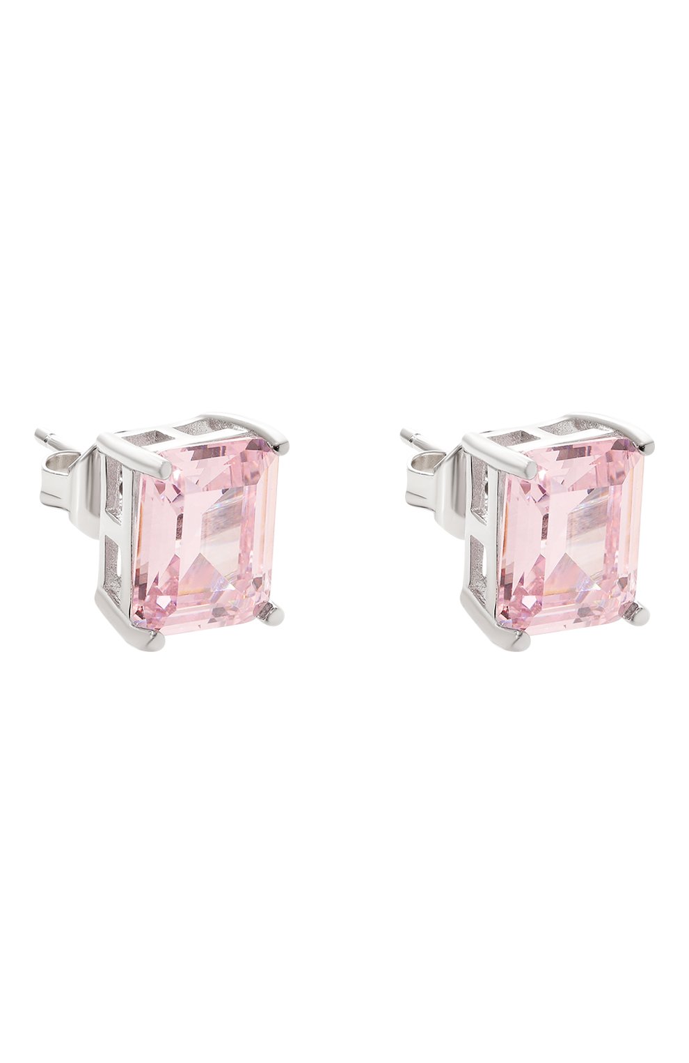 Серьги pink baguette BLUEJAY розового цвета по цене 11000 руб., арт. BEA-PBG, фото 3 Серьги pink baguette BLUEJAY, арт. BEA-PBG, фото 3