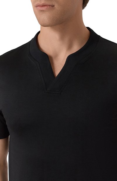 Футболка из лиоцелла и хлопка EMPORIO ARMANI, арт. EM002947/AF10761, фото 5